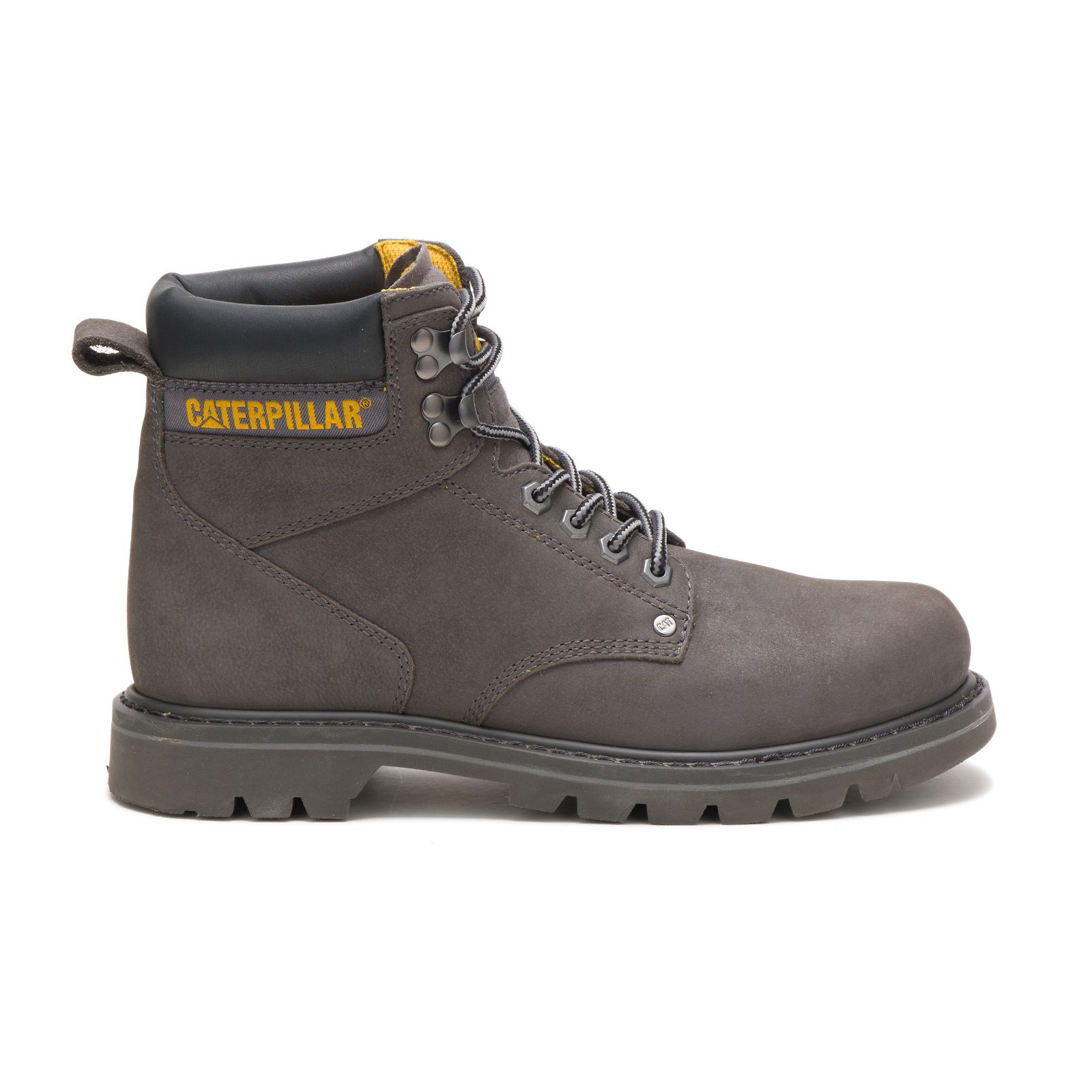 Caterpillar Boots South Africa - Cat Men's Second Shift Work Boots Grey WM6805179